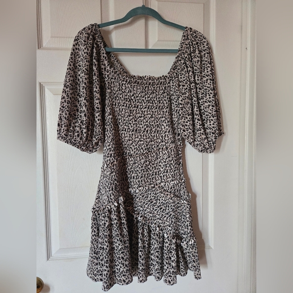 Madison Marcus Black and White Mini Dress Size S - Picture 1 of 3